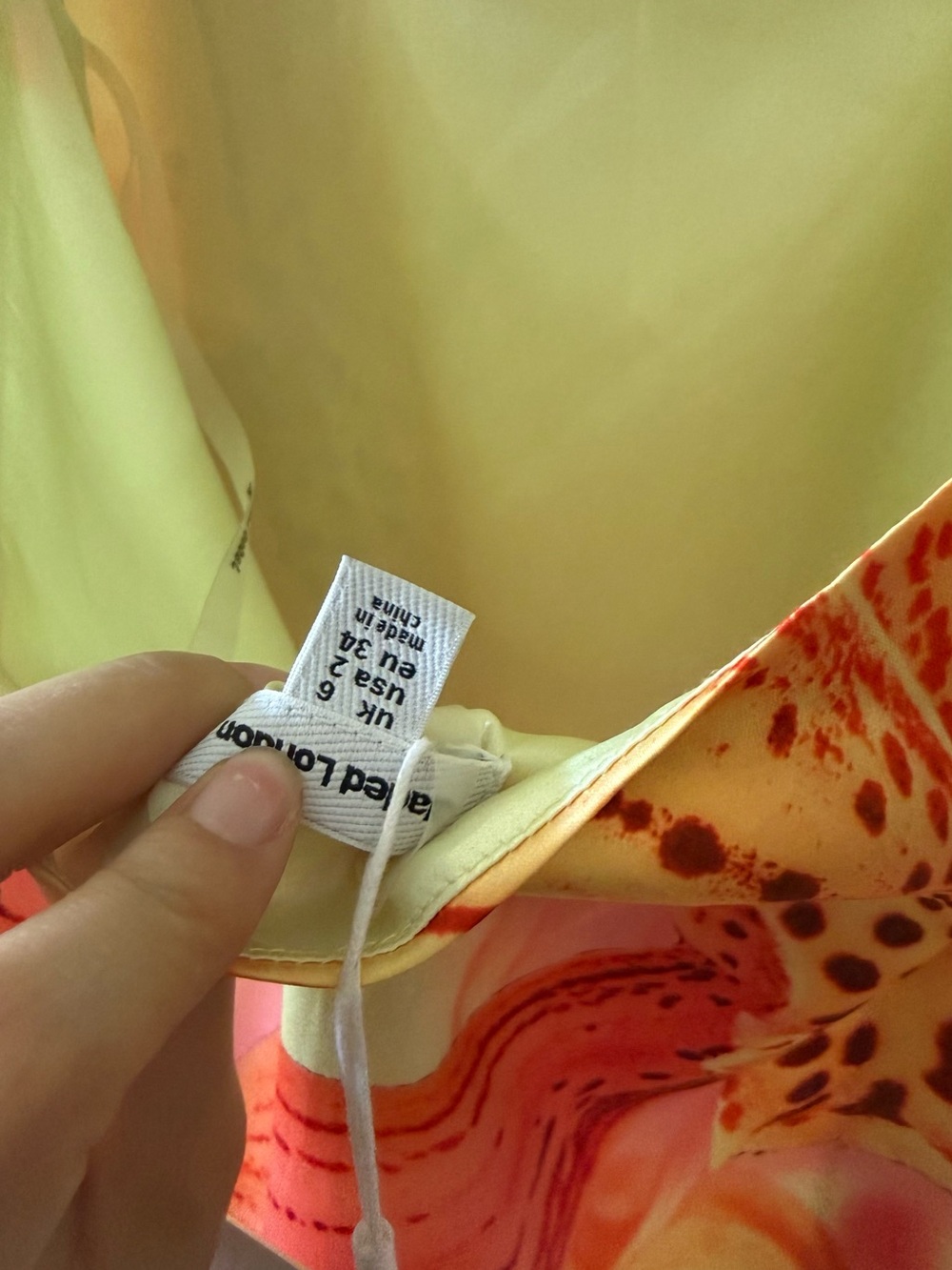 Jaded London Yellow, Pink & Orange Floral Backless Dress - Picture 5 of 5